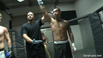 Preview 2 of During Fuck The Girls Were Pothi - Dana gets fucked MMA Style