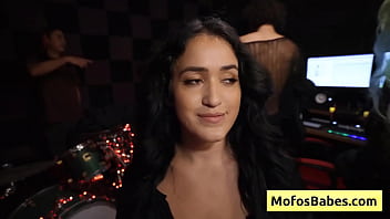 Preview 4 of Www Sri Xnxx Com - Horny brunette girl with amazing natural boobs loves dick inside her moist cunt - Nia Bleu,  Brett Maker