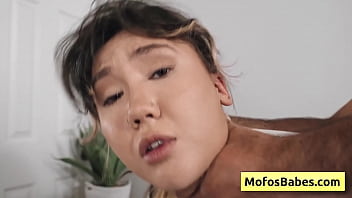 Preview 4 of Coca Nicolas Sex Movie6 - Busty mature asian lov white dick deep and hard from behind - Tomie Tang,  Charles Dera