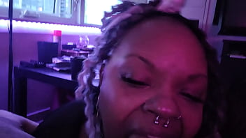 Preview 1 of I Love Ur Pink Pussy - sucking my bwc till finish