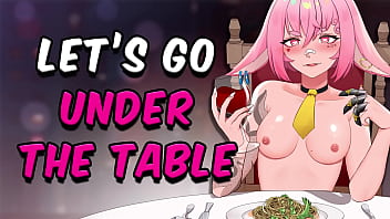 Preview 3 of Contract Bachi - ASMR Dinner With Your Naughty Friend
