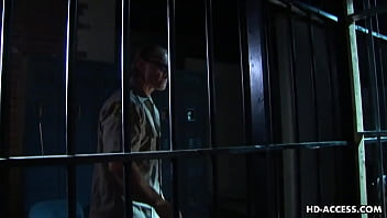 Preview 1 of Sissy Eats Bukkake - Taylor Rain and Jasmine Byrne become prison bitches.
