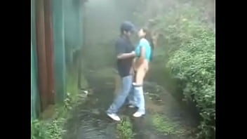 Preview 3 of Teenwoboydy Stretch - homemade outdoor sex.