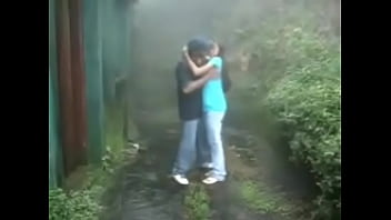 Preview 1 of Teenwoboydy Stretch - homemade outdoor sex.