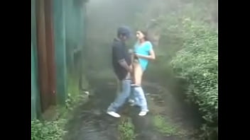 Preview 4 of Teenwoboydy Stretch - homemade outdoor sex.