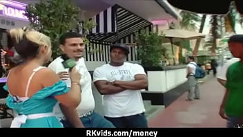 Preview 3 of Tee Japan Full - Desperate teen naked in public and fucks to pay rent