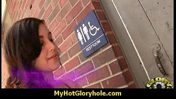Preview 1 of Matric Student Xxxx - I sneak Black BJ as I fuck husband thrue gloryhole 20
