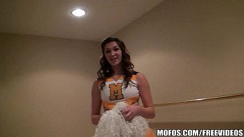 Preview 2 of In Zz - Mofos -Hot Cheerleader Holly shows her spirit