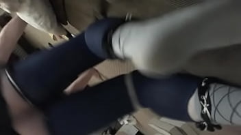 Preview 2 of Big Harvey Figer - miniskirt thighhighs