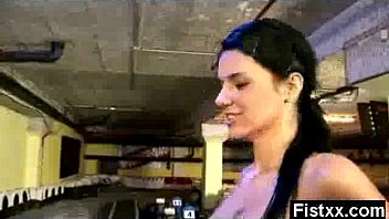 Preview 2 of Mom Catch Her Boy - Fisting Wife In Alluring Porn