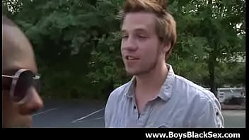 Preview 2 of Nifty Late - Sexy black gay boys fuck white young dudes hardcore 21