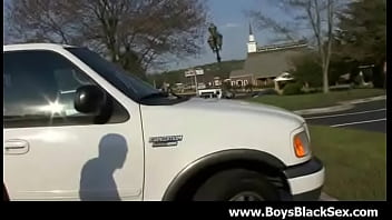 Preview 1 of Corset Booty - Sexy black gay boys fuck white young dudes hardcore 15