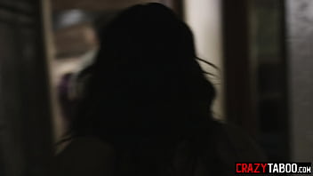 Preview 1 of Canine Fuck Women - Upset big ass Latina MILF Xwife Karen really liked rough sex by perverted masked guy