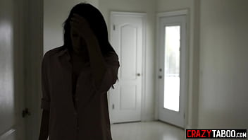 Preview 2 of Mom Son Decorating - Asian teen Kimmy Kimm and babe Madi Collins used by big tits lesbian MILF Reagan Foxx