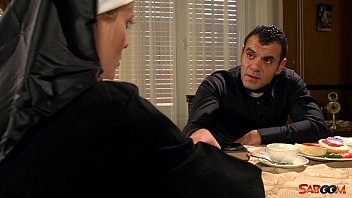 Preview 1 of Hot Sex Boys Mmf - Naughty Nun