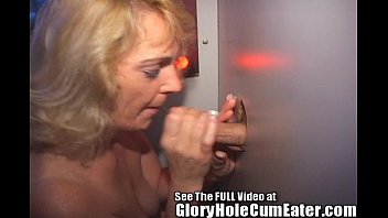 Preview 3 of Jappnis Mom And Son - Mature Slut Eats Glory Hole Cum!