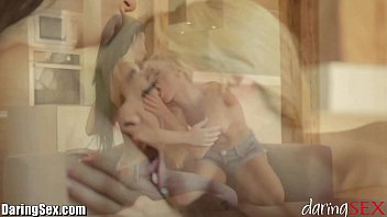 Preview 2 of Dad Horny Fuck - DaringSex Sensual Girl-on-Girl Action