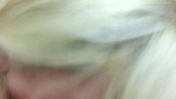 Preview 3 of Use Caondom - best bathroom blowjob by blonde MILF