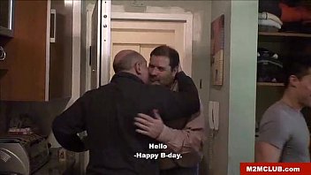 Preview 1 of Fisting Brutal Sex - Hung mature bears fucking a queer