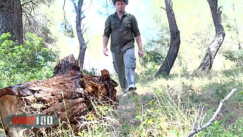 Preview 1 of Czech Country Daddy - Perfect spanish pornstar Susi Gala hard fucking in the woods