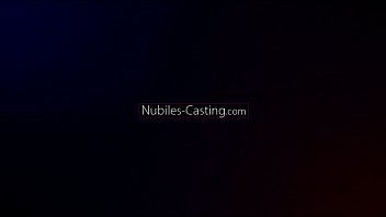 Preview 1 of Behind Gay - Nubiles Casting - Teen cutie tries hardcore porn