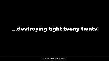 Preview 1 of Xx Dashi Vi - ShesNew Petite latina teen Miya Stone blows rides boyfriends bigcock