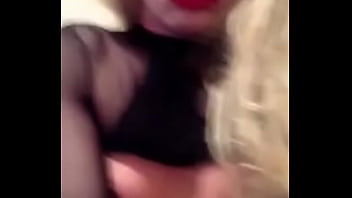 Preview 2 of Eajipywuo - Shemale Aimee Gerrard shows her monster cock