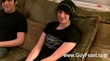 Preview 2 of Grang Sex - Gay orgy He&#039_s evidently pretty nervous so they begin off doing a lot