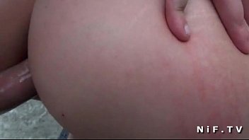 Preview 4 of Analyze This Ass - Asian french emo girl gets ass fucked outdoor