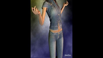 Preview 4 of Mi Mi Style - 3d Babe in Denim