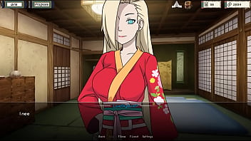 Preview 2 of Andhra Muslim Girl Boob Press - Naruto - Kunoichi Trainer (Dinaki) [v0.14.1] Part 54 Ten Ten And Ino Cowgirl SEX By LoveSkySan69