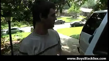 Preview 3 of Isfa Rl - Sexy black gay boys fuck white young dudes hardcore 05