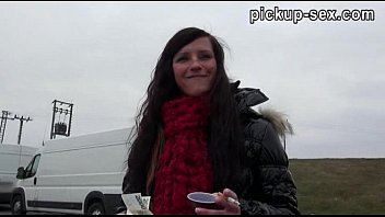 Preview 2 of Kajlsix Vedos - Eurobabe brunette Morgan Blanchett paid for hardcore fucking