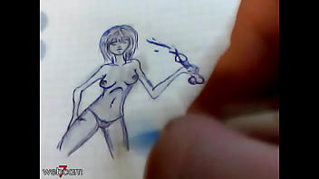 Preview 4 of Asian Chek - Speed Art Girl Hand Job