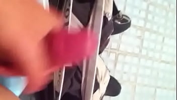 Preview 1 of Milf Flashing At Gas Station - masturbandome en mi ba&ntilde_o