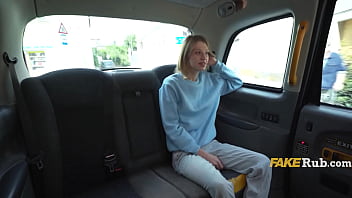 Preview 1 of Foxxx Comics - Broke Brunette Sucks Rich Taxi Driver For Money