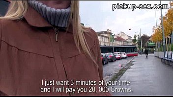 Preview 2 of Fuck Mit Muschi - Eurobabe Zuzana banged with stranger for some money
