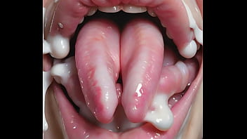 Preview 4 of Phim Sex Vung Chom Nhat Ban - 80 cum soaked Gokkun Bukkake Cum licking facials &amp_ Split Tongues