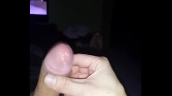 Preview 3 of First Time Booody Sex - me stroking with some pre cum