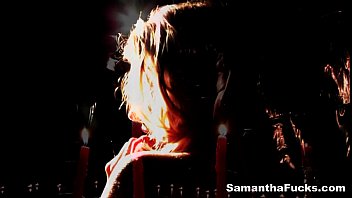 Preview 1 of Xxx Sakes - Candle Fun With Samantha Saint
