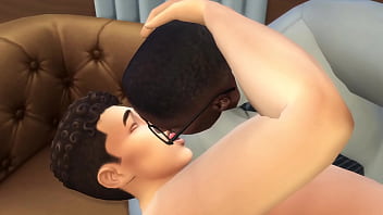 Preview 3 of Sleeping With Tampon - Black Teacher fucks Student in His Office
