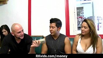 Preview 4 of Hairy Teen Pubes - Amateur Chick Takes Money For A Fuck 11