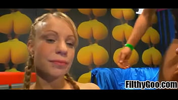 Preview 4 of Sannyleon Xvide - Tattooed amateur threesome