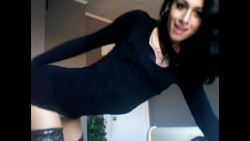 Preview 3 of Nylon Feet Tongue - Best looking tranny ever