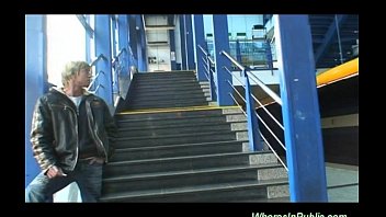 Preview 1 of Kidnapp Xxx - Young Couple Fucking At The Bus Station