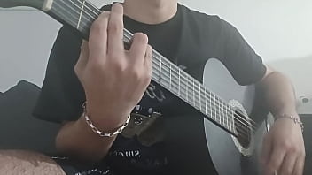 Preview 4 of Shop Muslim - Otra vez m&aacute_s,  tocandome,  la guitarra.