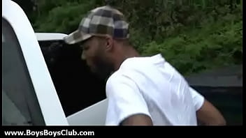 Preview 3 of Leg Shaking Orgasm Sex - Big muscled black gay boys humiliate white twinks hardcore 15