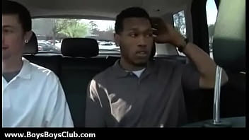 Preview 3 of 2 Dps - Big muscled black gay boys humiliate white twinks hardcore 32