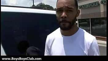 Preview 1 of Japansoft - Big muscled black gay boys humiliate white twinks hardcore 14