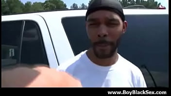 Preview 1 of Fast Handjob Teen - Hot black gay boys fuck white young dudes hardcore 07